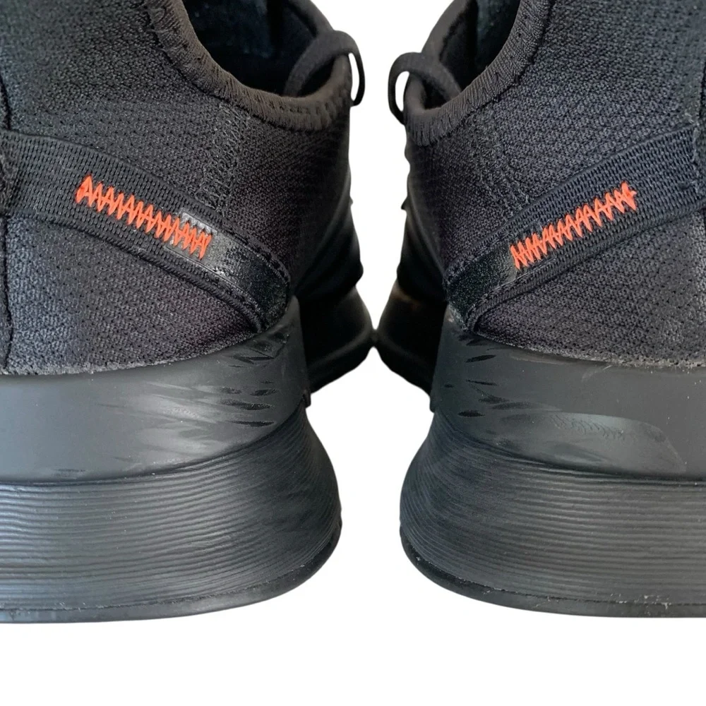 Adidas Black & Iridescent Stripe U Path Sneakers